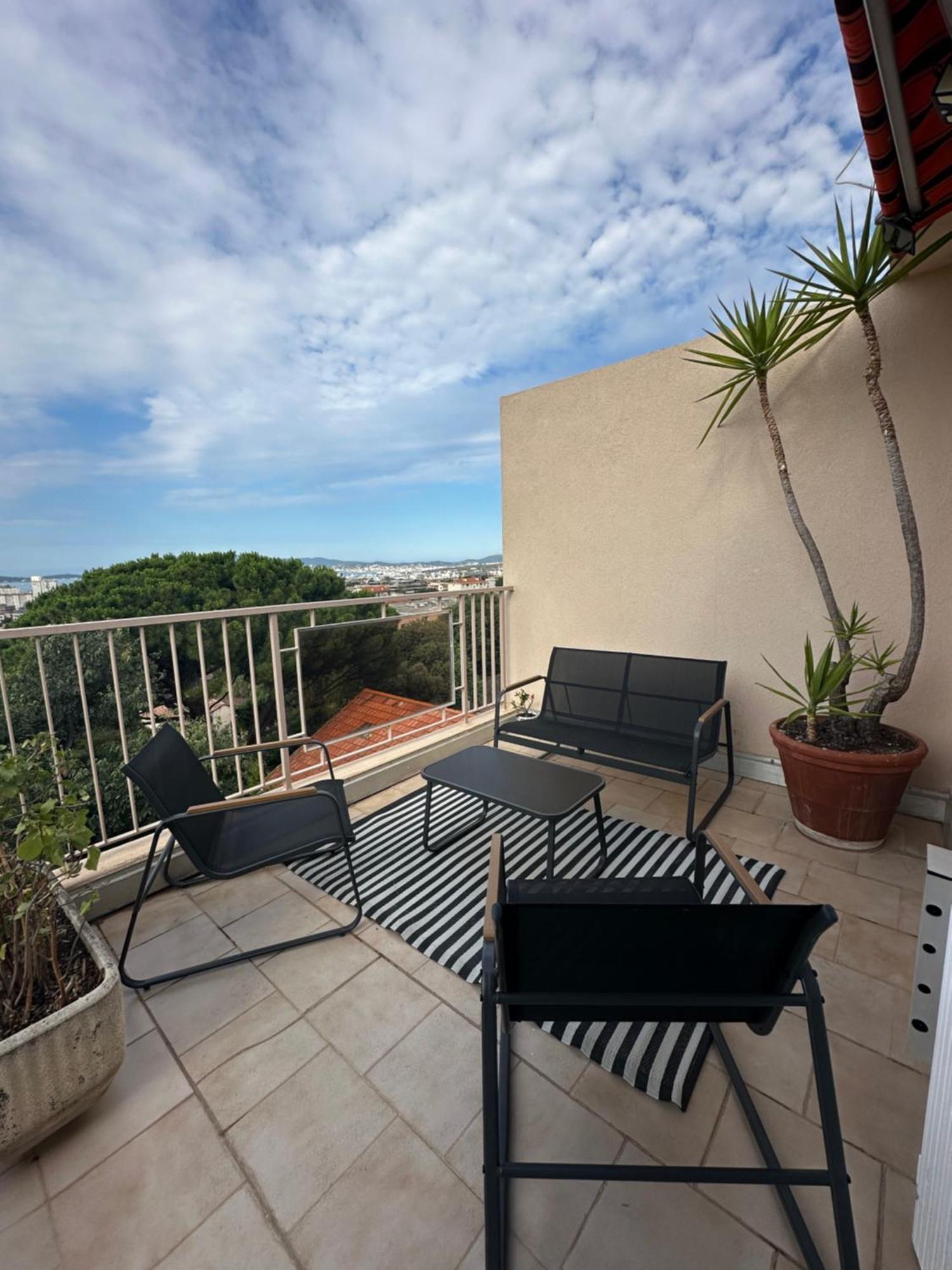 Apartamento T4 Avec Terrasse Et Garage Prive Tolón Exterior foto